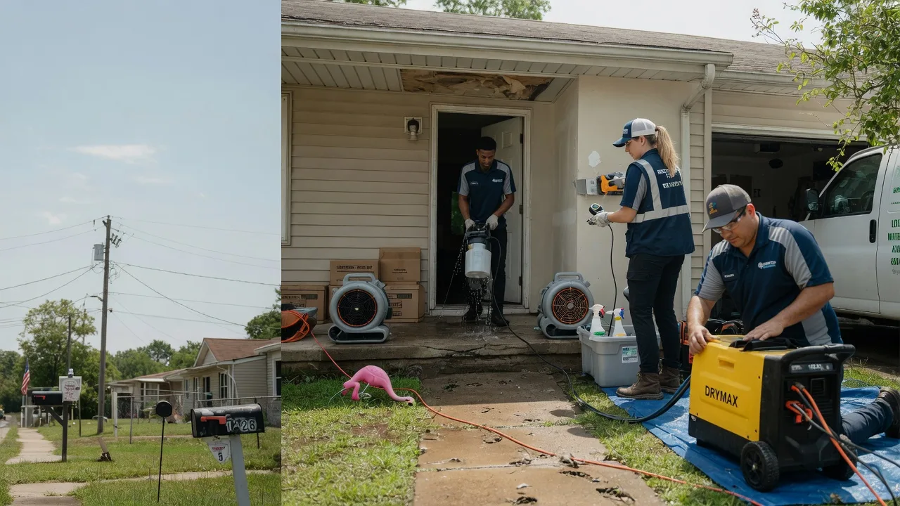 Storm Damage Water Removal in Parker City, IN near me